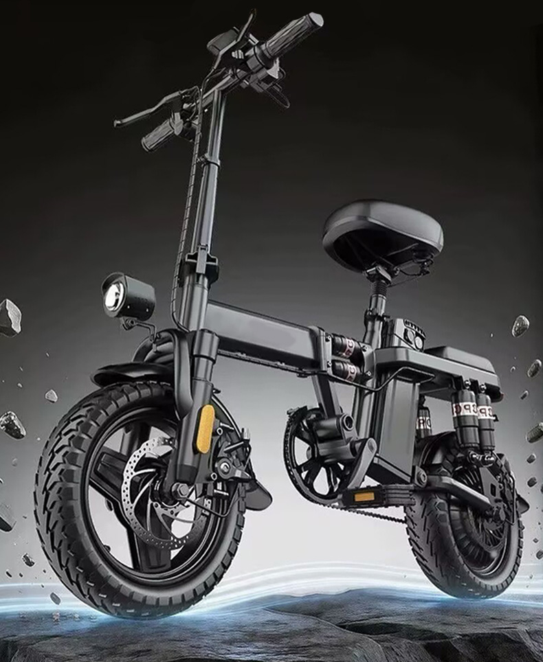 🔥可折疊輕量電動自行車🚲｜新國標合法上路 長續航減震通勤電輔車🔥