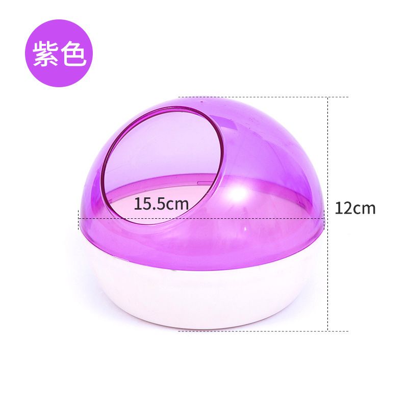 🔥🔥全透明壓克力倉鼠浴室 金絲熊專用特大號浴房廁所🛀 洗澡浴沙盆