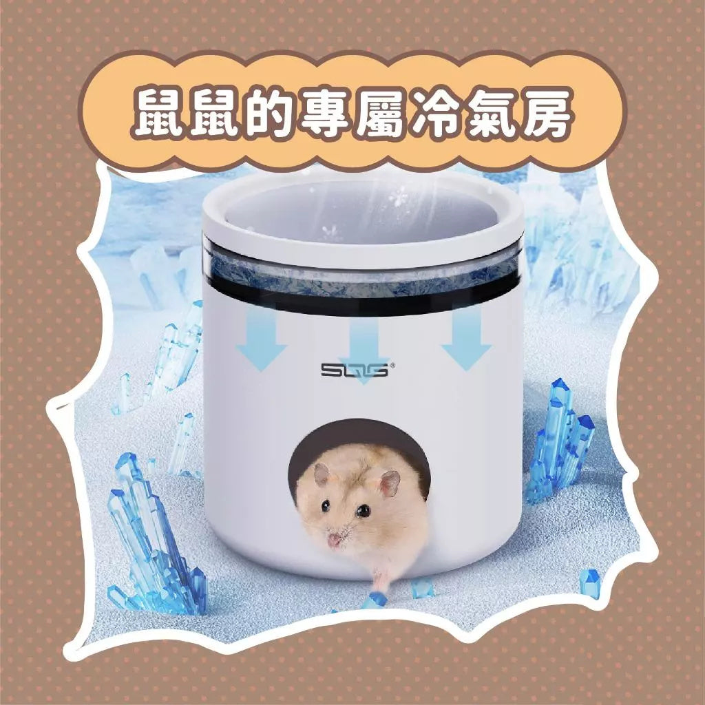 🐾倉鼠降溫屋「贈冰袋*2+降溫板」倉鼠冰屋 倉鼠降溫窩 金絲熊冰屋 冰窩 倉鼠睡窩