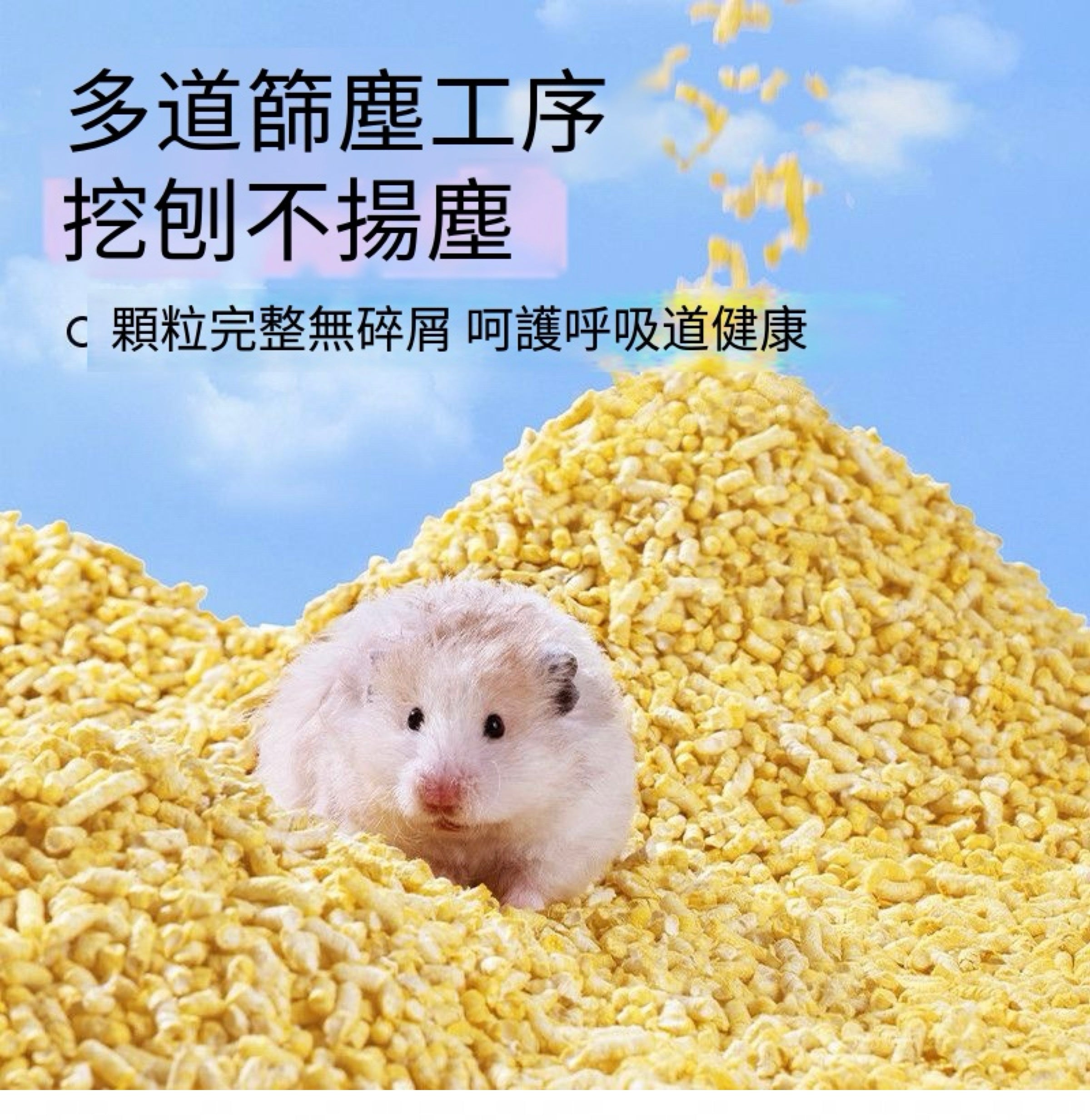 🌈果果吸水紙粒｜鼠奴必備！打造濕爽不悶熱的毛孩島嶼